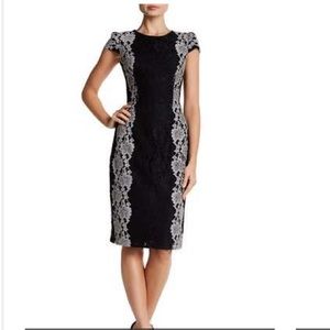 NWOT Betsey Johnson Lace Midi Sheath Dress!